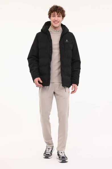 Lumberjack ML ACELIN COAT 4PR 101813358 Erkek Mont Siyah S-XXL - 3