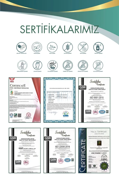 Medera Nutrition N-Bütirik Asit ve Kalsiyum İçeren Takviye Edici Gıda (Postbiyotik) - Resim 7