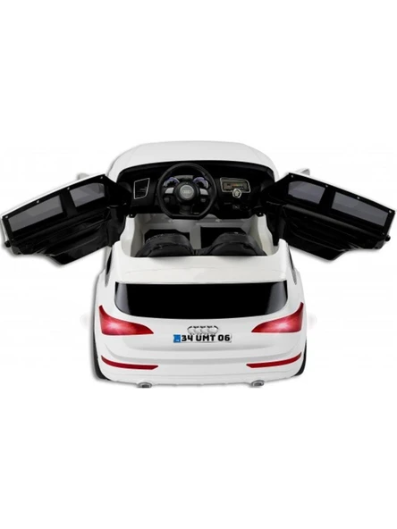 Babyhope 437-Q Akülü Araba Beyaz - 3