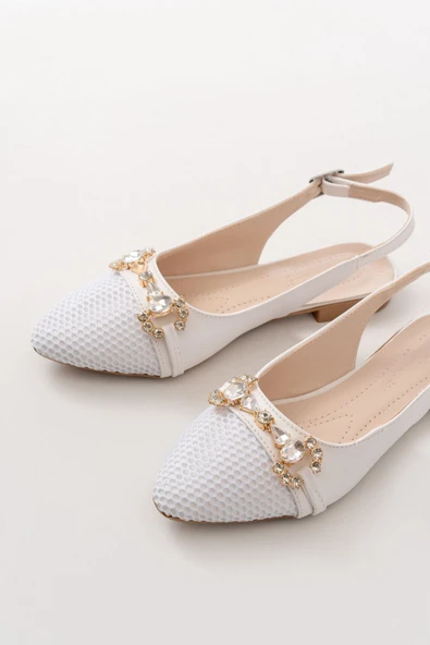 İNF-120 Beyaz Cilt Babet - 2