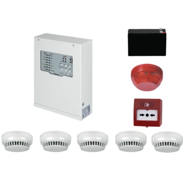 Teknim Konvansiyonel Sistem Yangın Alarm Seti 5 Li
