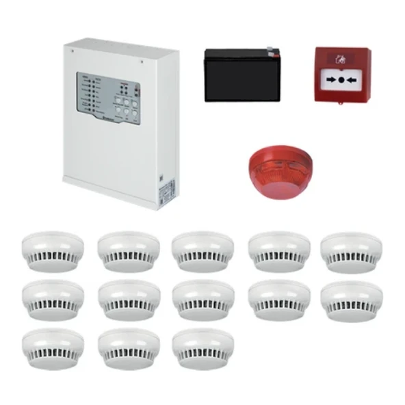 Teknim Konvansiyonel Sistem Yangın Alarm Seti 13 Lü ürün görseli