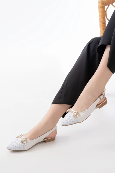 İNF-120 Beyaz Cilt Babet - 4