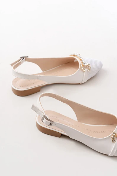 İNF-120 Beyaz Cilt Babet - 3