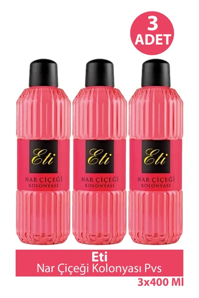 Eti Nar Çiçeği Kolonyası Pvs 400 ml 3 Adet ürün görseli 1
