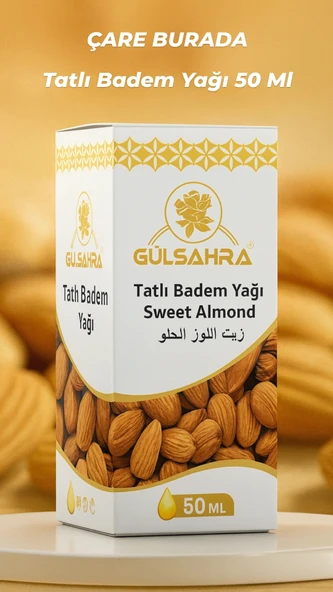 Gülsahra - Tatlı Badem Yağı 50 Ml ürün görseli