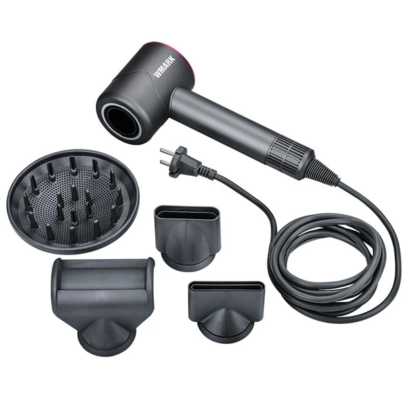 Saç Kurutma Ve Şekillendirme Turbo Motor 5 İn 1 Saç Kurutma Makinesi 1600w - Resim 2