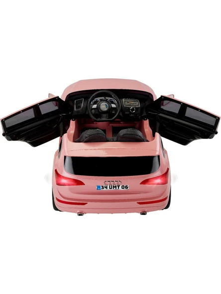 Babyhope 437 Q-SUV Pembe 12 V Akülü Araba - 3