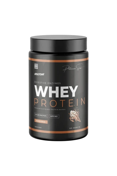GRIZZONE Whey Protein 1800 Gr ( Dondurma )