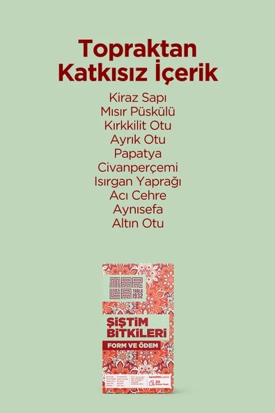 Tarla 1932 Şiştim Çayı- Yemek Sonrası İçin Özel Bitki Formülleri - Sıfır Kimyasal - 2