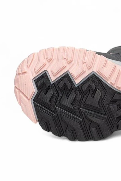 Celira Plc Füme Pembe Suya Dayanıklı Kaymaz Kız Çocuk Kar Botu - Resim 4