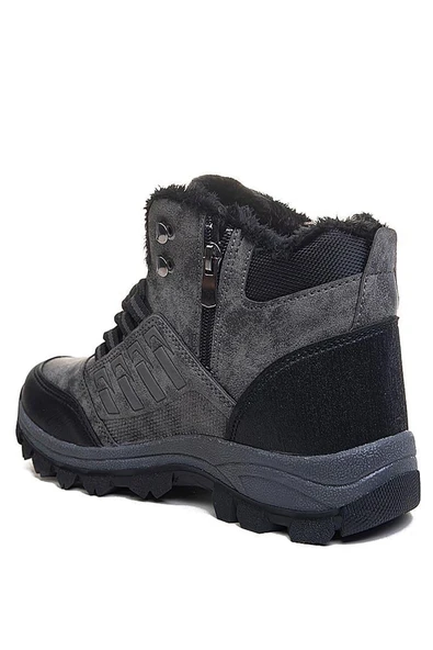 Celira Xsp Füme Outdoor Kürklü Erkek Kışlık Bot Ayakkabı - Resim 3