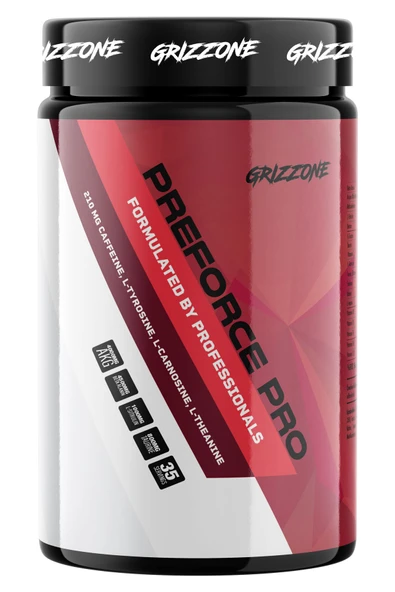 GRIZZONE PREFORCE PRO PRE-WORKOUT 700 GR 35 SERVIS MULTI FRUIT