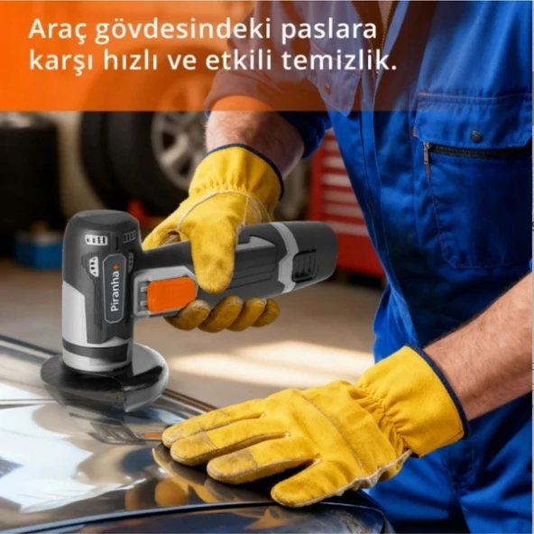 PAG-4121 Şarjlı Avuç Taşlama Kompakt ve Taşınabilir Tasarım - Resim 3