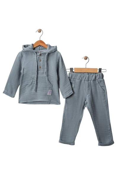 Celira Turkuaz İkili Erkek Çocuk Takım 2Y,3Y,4Y,5Y - Resim 2