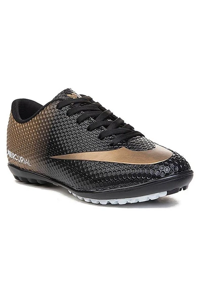 Celira Wlk Siyah Altın Halı Saha Erkek Futbol Ayakkabı - Resim 2