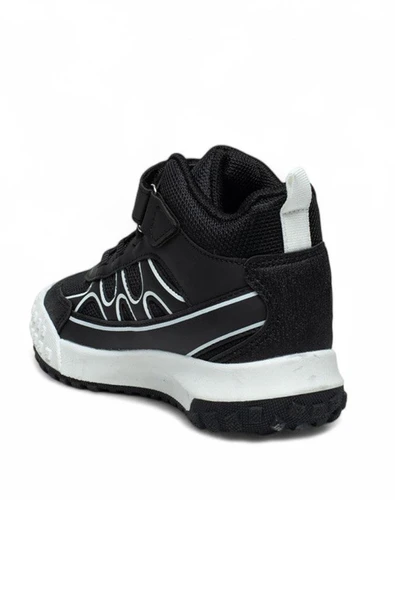 Celira Gks Siyah Beyaz Cırtlı Erkek Çocuk Bot NSB936 - Resim 3