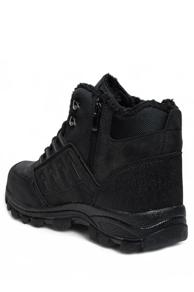 Celira Xsp Siyah Büyük Numara Erkek Kışlık Bot Ayakkabı - Resim 3