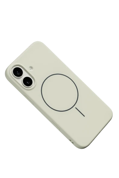 Apple iPhone 17 Jully Magsafe Kapak - Beyaz - Resim 2