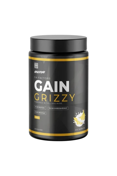 GRIZZONE Grızzy Gaın 3000 Gr 30 Servıs ( Muz Aromalı )