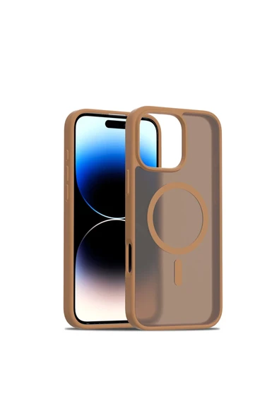 iPhone 16 Pro Jota Magsafe Kapak - Çöl Titanyum ürün görseli 1