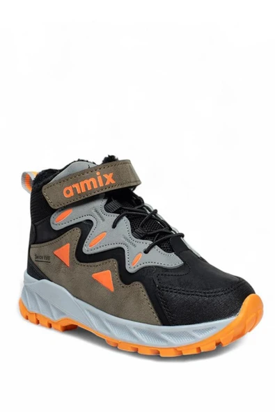 Celira Arx Cırtlı Vizon Oranj Kaymaz Taban Erkek Çocuk Bot - Resim 2