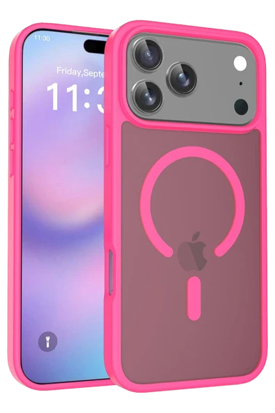 Apple iPhone 17 Pro Jota Magsafe Kapak - Rose ürün görseli 1