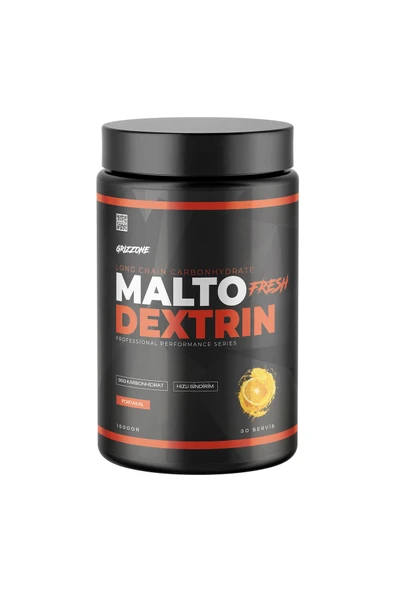 GRIZZONE MALTODEXSTRIN 30 SERVIS 1500 GR FRESCO SERI PORTAKAL AROMALI