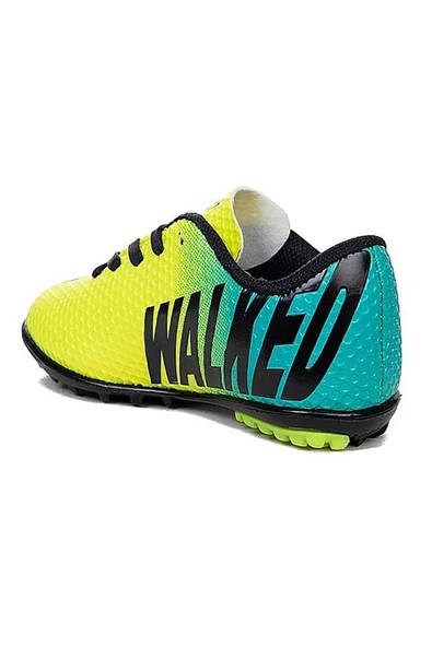 Celira Wlk Sarı Turkuaz Halı Saha Erkek Çocuk Futbol Ayakkabı - Resim 3