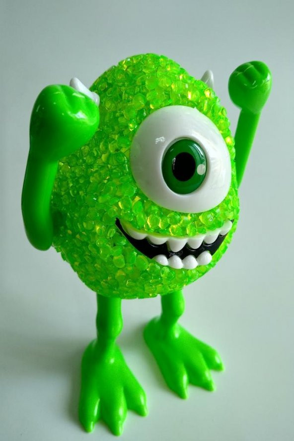 Çocuklar İçin Renk Değiştiren Işıklı Yeşil Canavar Gece Lambası - 2