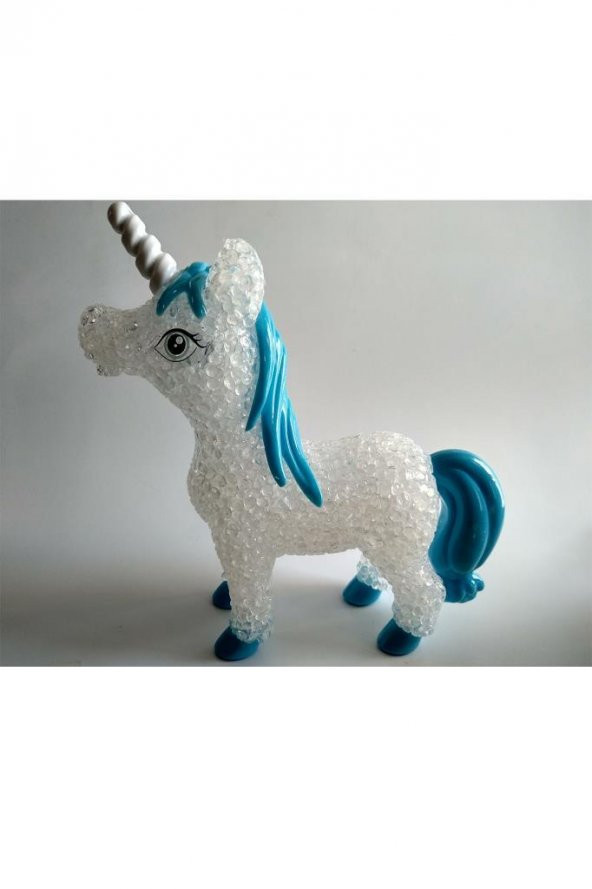 Çocuklar İçin Renk Değiştiren Pilli Işıklı Unicorn Gece Lambası - 3