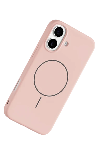Apple iPhone 17 Jully Magsafe Kapak - Pudra - Resim 2