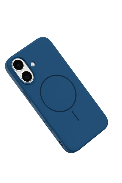 Apple iPhone 17 Jully Magsafe Kapak - Lacivert - Resim 2