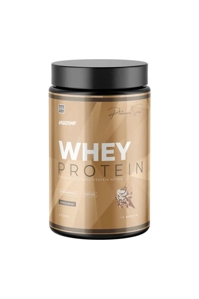 GRIZZONE Whey Proteın Pro 420 Gr ( Dondurma )