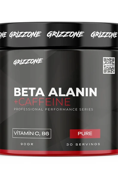 GRIZZONE BETA ALANINE + CAFFEINE 90 GRAM 30 SERVİS