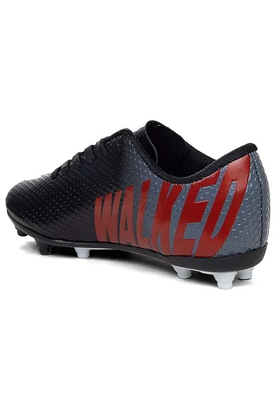 Celira Wlk Siyah Beyaz Krampon Erkek Futbol Ayakkabı - Resim 3