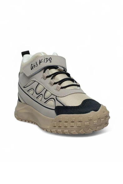 Celira Gks Bej Siyah Cırtlı Erkek Çocuk Bot NSB936 - Resim 2