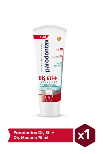 Parodontax Diş Eti + Diş Macunu 75 ml ürün görseli