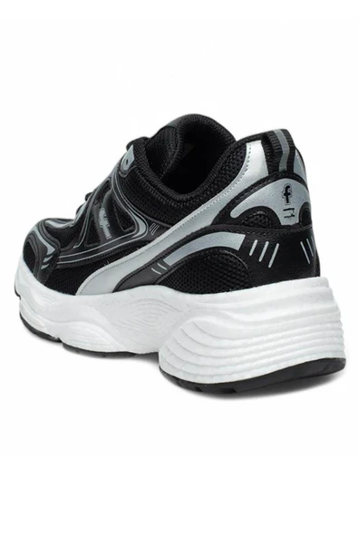 Celira Flt Siyah Beyaz Fileli Kadın Sneaker Spor Ayakkabı - Resim 2