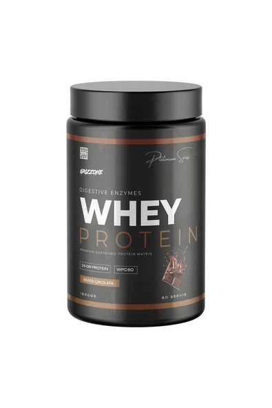 GRIZZONE Whey Protein 1800 Gr ( Çikolata )