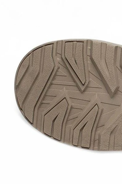 Celira Twg İçi Kürklü Siyah Bej Süet Kadın Bot & Bootie NSB823 - Resim 3