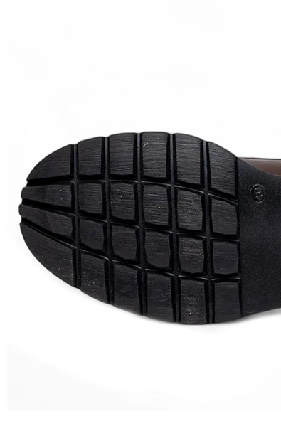 Celira Cnt Kahve Kauçuk Kaymaz Taban Erkek Postal Bot NSB934 - Resim 4