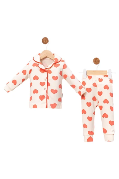 Celira Bbc Yavruağzı Lüks Çıtçıtlı Kız Bebe Pijama Takımı ürün görseli