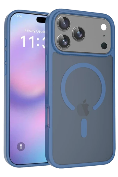 Apple iPhone 17 Pro Jota Magsafe Kapak - Lacivert ürün görseli 1