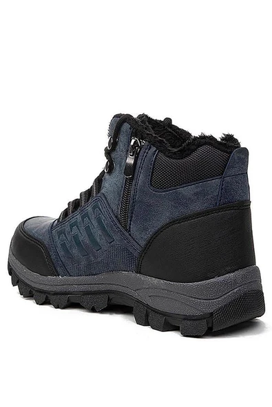 Celira Xsp Lacivert Outdoor Kürklü Erkek Kışlık Bot Ayakkabı - Resim 3