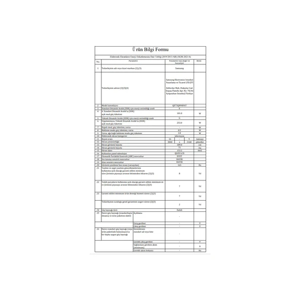 Samsung 75" QN90F 4K Vision AI Smart TV - Resim 7