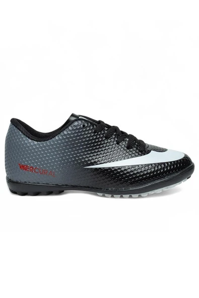 Celira Wlk Siyah Beyaz Halı Saha Erkek Futbol Ayakkabı - Resim 4