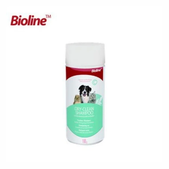 Bioline Kedi Köpek ve Kemirgenler İçin Toz Şampuan 100 gr ürün görseli