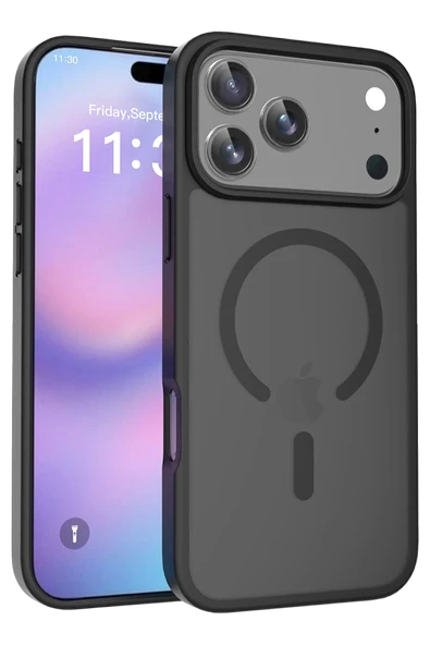 Apple iPhone 17 Pro Max Jota Magsafe Kapak - Siyah ürün görseli 1