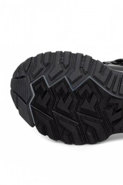 Celira Snw Siyah Suya Dayanıklı Kaymaz Kız Çocuk Kar Botu - Resim 3